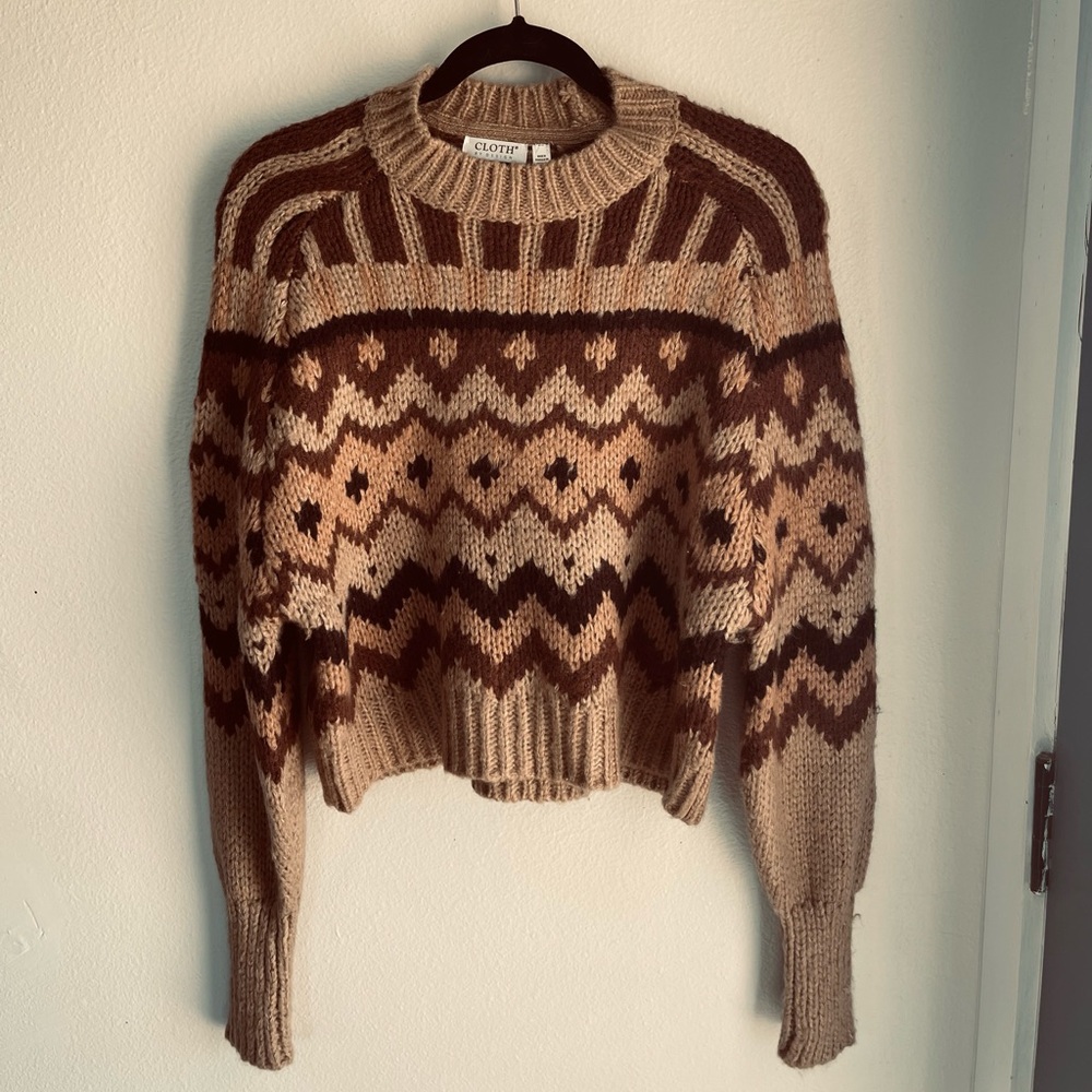 Wool Western Sweater ✨